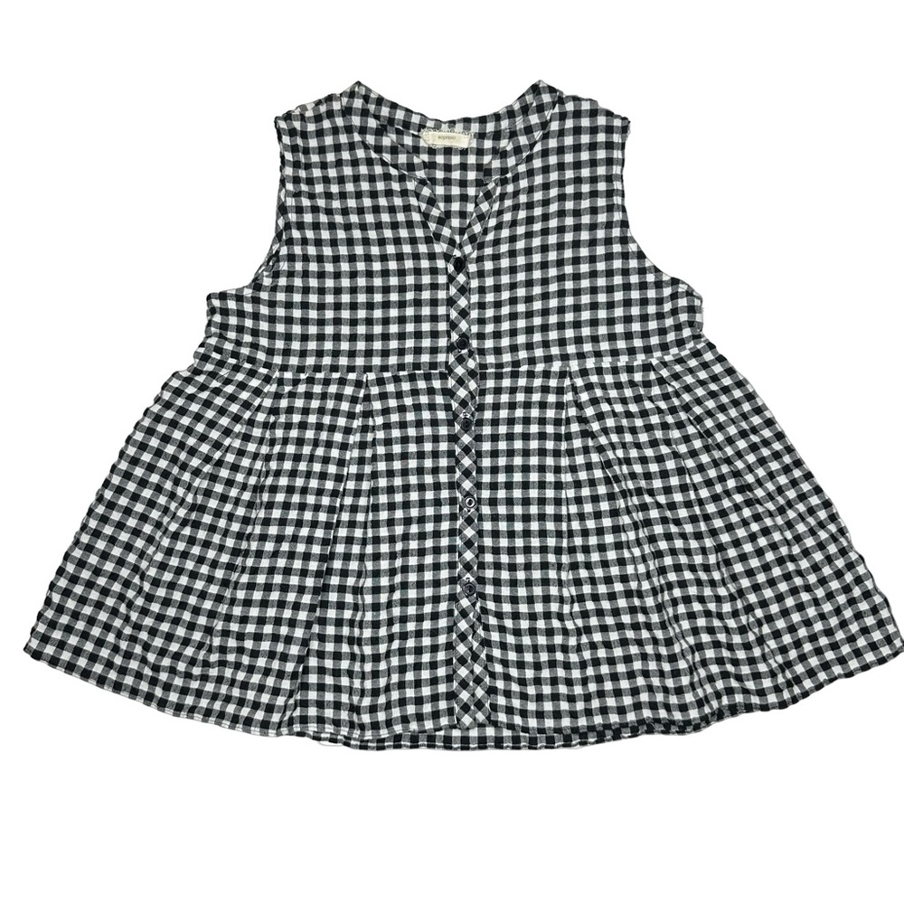 Soprano Seersucker‎ Gingham Top